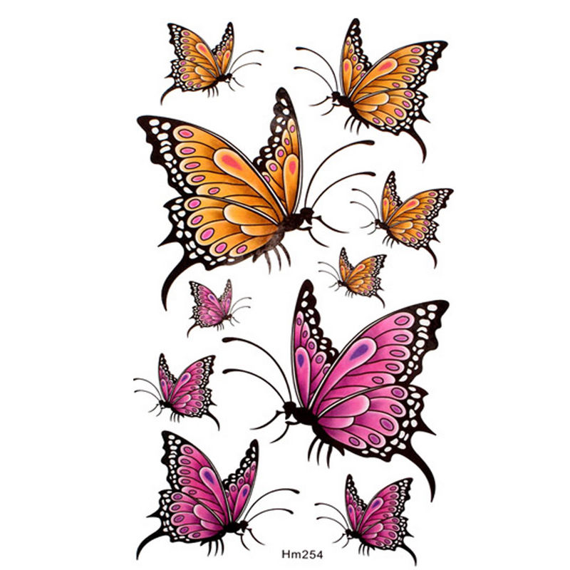 Cartoon Butterfly Tattoos | Cool Eyecatching tatoos