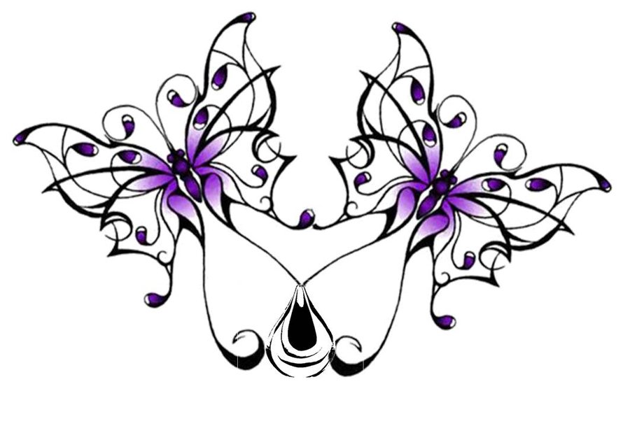 Butterfly Tattoos and Designs : Page 50