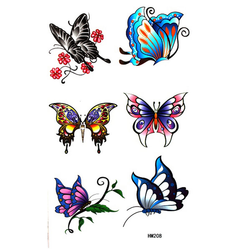 Cartoon Butterfly Tattoos | Cool Eyecatching tatoos