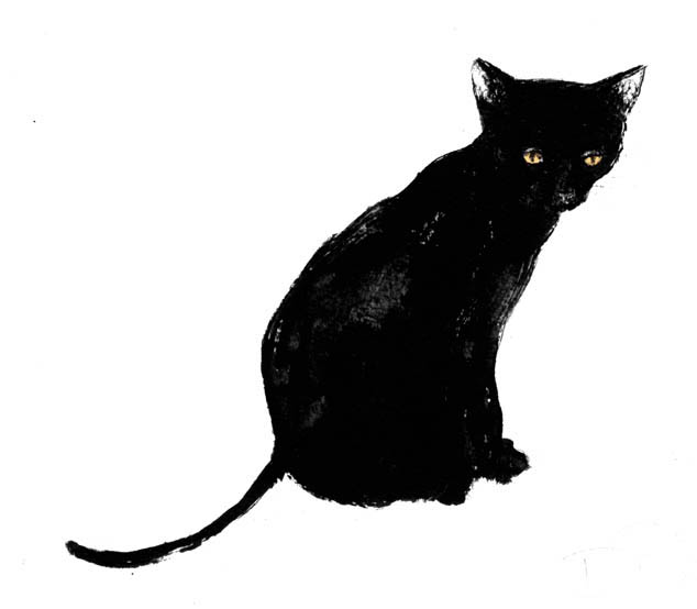 Black Cat Illustrations - ClipArt Best